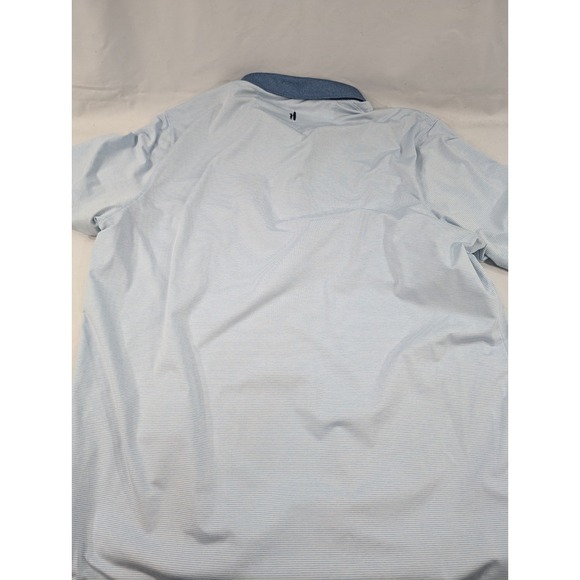 Johnnie O Shirt Mens XXL Blue UCLA Bruins Performance Polo Striped  Preppy - Picture 7 of 7